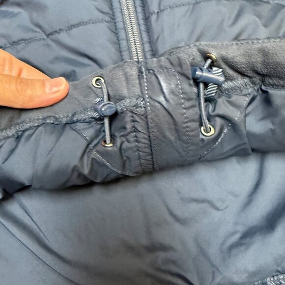 The North Face Hybrid Insulated Jacket Women’s M Deep Navy Thumbholes EUC - Picture 6 of 15